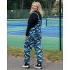 Afbeelding van Rebel Romance | Tuinbroek Night Flight met blauwe vleermuizen