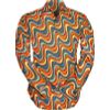 Afbeelding van Chenaski | overhemd Seventies Colourful Wavyline