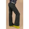 Afbeelding van Run & Fly | Jaren 70 stretch ribcord broek Forest groen, met wijde pijpen