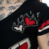 Afbeelding van Cupcake Cult | T-shirt Team dead inside varsity
