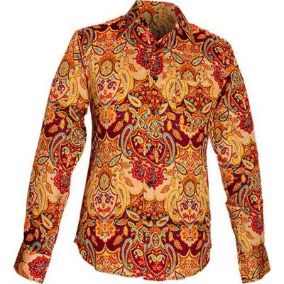 Foto van Chenaski | overhemd Seventies Paisley colourful