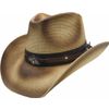Afbeelding van Major wear | Klassieke zomerse Cowboyhoed met burned uitstraling