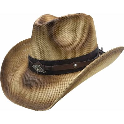 Foto van Major wear | Klassieke zomerse Cowboyhoed met burned uitstraling