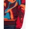 Afbeelding van ATO Berlin | Trui Hormus rood met multi kleur Retro motief