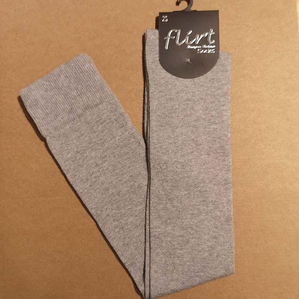 Flirt | Overknee sokken lichtgrijs