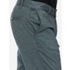 Afbeelding van ATO Berlin | Pantalon Bull met fijn blauw grijze ruitje
