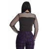 Afbeelding van Banned | Gothic gaas top, Joliette
