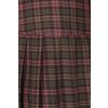 Afbeelding van Banned | Roze bruin geruit tartan mini rok, Darkdoll