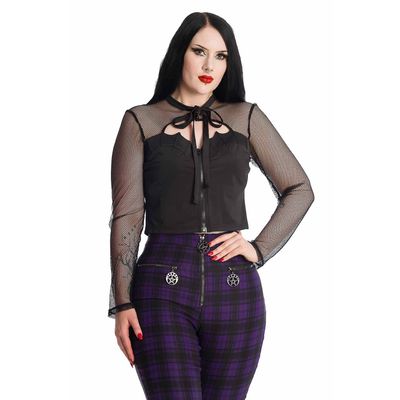 Foto van Banned | Gothic gaas top, Joliette
