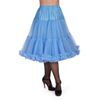 Afbeelding van Banned | Petticoat Lifeforms Kuitlang met extra volume, cornflower blauw