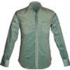 Afbeelding van Chenaski | Rockabilly '50 cowboy overhemd, sky blue Corduroy