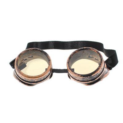 Foto van Zacharia | Steampunk Goggles van Brunished brons