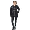 Afbeelding van Cupcake Cult | Zipper Hoody Grim Bunny met pvc banden en lange oren
