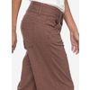Afbeelding van ATO Berlin | Pantalon Lilia, bruin met beige gemêleerde structuur
