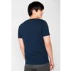 Afbeelding van Green Bomb | T-shirt Nature sky bike, navy blauw bio katoen