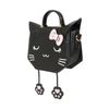 Afbeelding van Banned | Handtas Meowgical Dreams met kattenpootjes