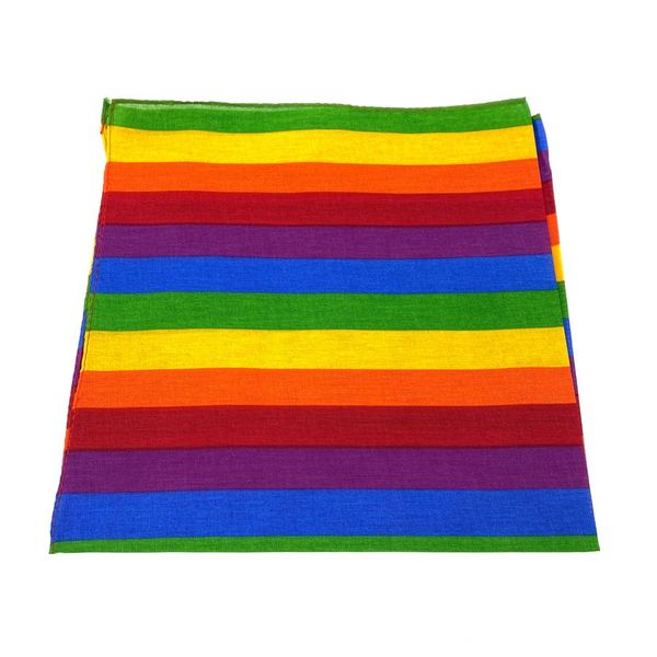 Menstruatie Krijt Woud Onkar | Bandana haarband en sjaal met regenboog patroon, Rainbow kopen?  Simsalabim.