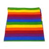 Afbeelding van Onkar | Bandana haarband en sjaal met regenboog patroon, Rainbow