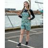 Afbeelding van Rebel Romance | Korte tuinbroek Bloom & Brew met tuin fun-print