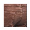 Afbeelding van Chenaski | Ribcord retro broek bruin, wijde pijp lange lengte