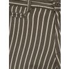 Afbeelding van ATO Berlin | Pantalon Bull olijfgroen beige gestreept