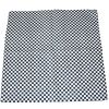 Afbeelding van Zacharia | Bandana met zwart wit ska geblokt patroon