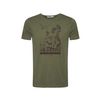 Afbeelding van Green Bomb | T-shirt Nature Sea Dragon, bio katoen dirty olive
