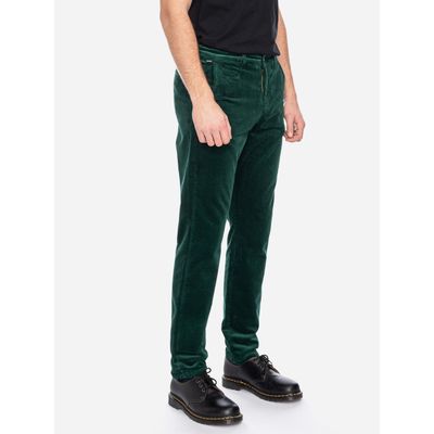 Foto van ATO Berlin | Ribcord chino broek, Cobra groen