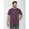 Afbeelding van Green Bomb | T-shirt Colours Race, Berry Bark bio katoen
