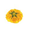Afbeelding van Zacharia | Grote gele roos aan elastiek en brochespeld 