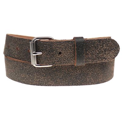 Foto van Bullet69 | Leren riem, 35mm crack bruin met afneembare gesp
