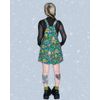 Afbeelding van Run & Fly | Pinafore jurk met Fairytales and Pantomimes print