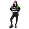 Afbeelding van Heartless | Korte jumper Layla, multicolour gestreept