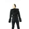 Afbeelding van Heartless | Effia jacket met capuchon en fake-fur, studs, gespen en ritsen