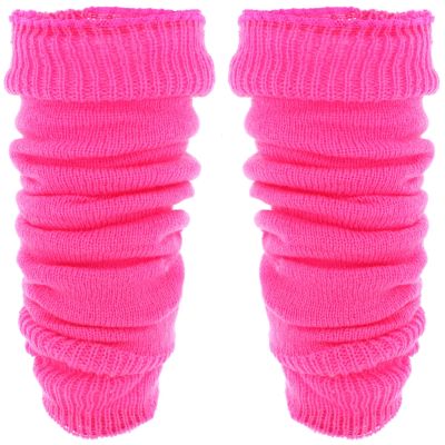 Zacharia | Neon roze beenwarmers boot cuff