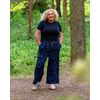 Afbeelding van Rebel Romance | Celestial Dreams broek met wijde pijpen