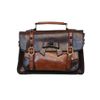 Afbeelding van Banned | Handtas Buckle met strikje retro, dark coffee