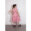 Afbeelding van Hearts and Roses | Kinderjurk Rosy petal met roze rozenblaadjes