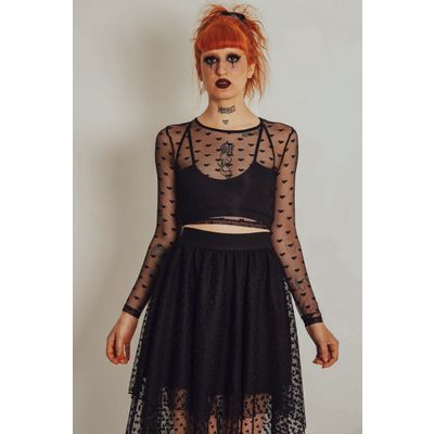 Gothic Broek Met Uitsnijdingen