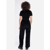 Afbeelding van ATO Berlin | Jumpsuit Olivia van biologisch zwarte ribcord katoen mix