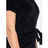 Afbeelding van ATO Berlin | Jumpsuit Olivia van biologisch zwarte ribcord katoen mix