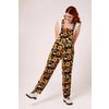 Afbeelding van Hell Bunny | Ruimvallende Dungarees Sunflower met zonnebloemen print