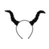Afbeelding van Zacharia | Haarband met vervormbare duivel hoorntjes