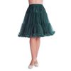 Afbeelding van Banned | Petticoat starlite over de knie met extra volume, bottle green
