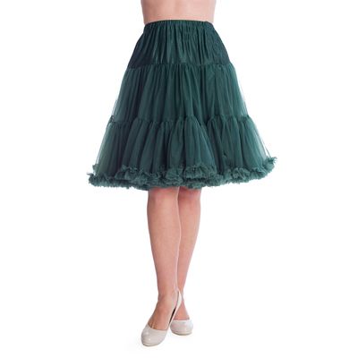 Foto van Banned | Petticoat starlite over de knie met extra volume, bottle green