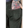 Afbeelding van Run & Fly | Jaren 70 stretch ribcord broek Forest groen, met wijde pijpen