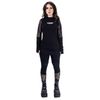 Afbeelding van Poizen Industries | Legging Dreama met kant en veterdetail