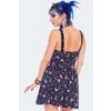 Afbeelding van Jawbreaker | Mini jurk met Goth ouija print