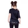 Afbeelding van Heartless | Off shoulder loose fit top Kitty Spellbook