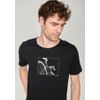Afbeelding van Green Bomb | T-shirt Bike Squares, zwart bio katoen